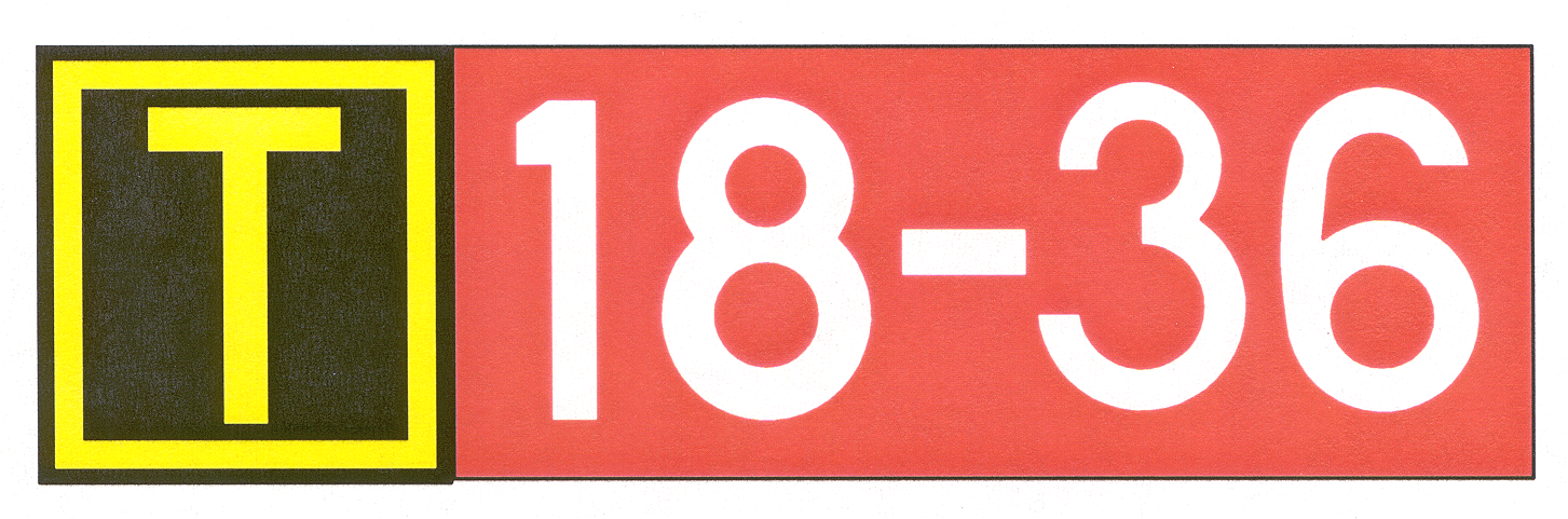 Taxiway Location Sign Collocated with Runway Holding Position Sign
