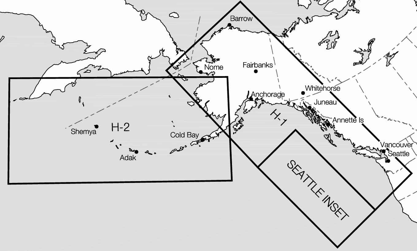 Alaskan En Route High Altitude Chart