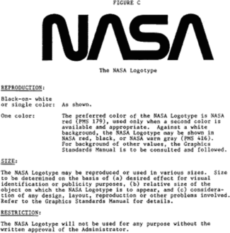 Figure 1 in § 1221.104 Establishment of the NASA Logotype.