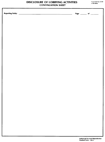 Figure 3 in Appendix B to Part 1271-Disclosure Form To Report Lobbying
