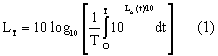 Equation 1 in Appendix A to Part 150-Noise Exposure Maps