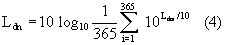 Equation 4 in Appendix A to Part 150-Noise Exposure Maps