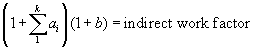 Equation 1 in Appendix A to Part 187-Methodology for Computation of Fees for Certification Services Performed Outside the United States