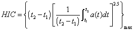 Equation 1 in § 25.562 Emergency landing dynamic conditions.