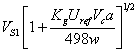 Equation 1 in § 25.335 Design airspeeds.