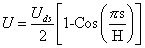 Equation 1 in § 25.341 Gust and turbulence loads.
