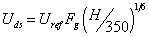 Equation 2 in § 25.341 Gust and turbulence loads.