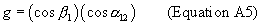 Equation 6 in Appendix A to Part 420-Method for Defining a Flight Corridor