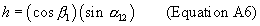 Equation 7 in Appendix A to Part 420-Method for Defining a Flight Corridor