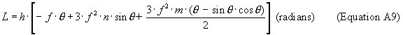 Equation 10 in Appendix A to Part 420-Method for Defining a Flight Corridor