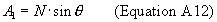Equation 13 in Appendix A to Part 420-Method for Defining a Flight Corridor