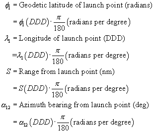 Equation 24 in Appendix A to Part 420-Method for Defining a Flight Corridor