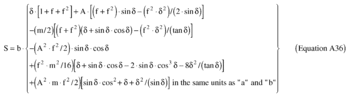 Equation 38 in Appendix A to Part 420-Method for Defining a Flight Corridor