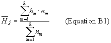 Equation 1 in Appendix B to Part 420-Method for Defining a Flight Corridor