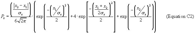 Equation 2 in Appendix C to Part 420-Risk Analysis
