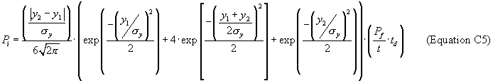 Equation 6 in Appendix C to Part 420-Risk Analysis