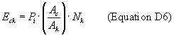 Equation 9 in Appendix D to Part 420-Impact Dispersion Areas and Casualty Expectancy Estimate for an Unguided Suborbital Launch Vehicle