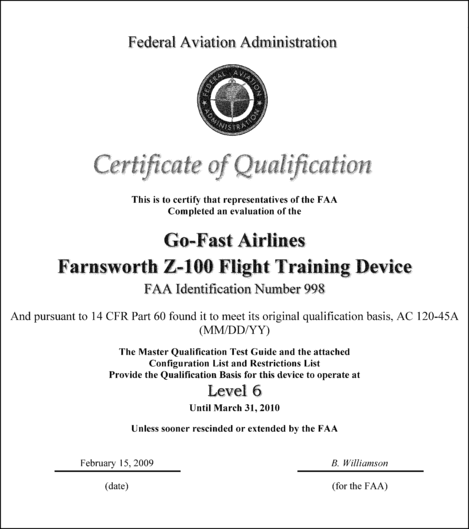 Figure 81 in Appendix B to Part 60-Qualification Performance Standards for Airplane Flight Training Devices