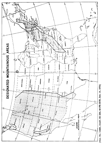 Figure 1 in § 95.13 Eastern United States Mountainous Area.