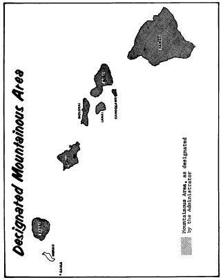 Figure 1 in § 95.19 Hawaii Mountainous Area.